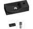 Комплект Wellsee 2 в 1 Lavinia Boho Bathroom Sink накладная/подвесная раковина 40x23 см 20216065R 1