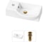 Комплект Wellsee 2 в 1 Lavinia Boho Bathroom Sink накладная/подвесная раковина 40x23 см 20216023R 1