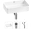 Комплект Wellsee 3 в 1 Lavinia Boho Bathroom Sink накладная раковина 60x39 см 20215243R 1
