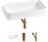 Комплект Wellsee 3 в 1 Lavinia Boho Bathroom Sink накладная раковина 75x40 см 20215338R 1