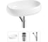 Комплект Wellsee 3 в 1 Lavinia Boho Bathroom Sink накладная раковина 56x33 см 20215083R 1