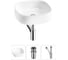 Комплект Wellsee 3 в 1 Lavinia Boho Bathroom Sink накладная раковина 42x42 см 20215448R 1