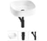 Комплект Wellsee 3 в 1 Lavinia Boho Bathroom Sink накладная раковина 42x42 см 20215449R 1