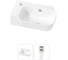 Комплект Wellsee 2 в 1 Lavinia Boho Bathroom Sink накладная/подвесная раковина 40x24 см 20216388R 1