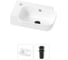 Комплект Wellsee 2 в 1 Lavinia Boho Bathroom Sink накладная/подвесная раковина 40x24 см 20216386R 1
