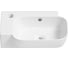 Комплект Wellsee 2 в 1 Lavinia Boho Bathroom Sink накладная/подвесная раковина 40x24 см 20216386R 4