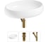 Комплект Wellsee 3 в 1 Lavinia Boho Bathroom Sink накладная раковина 60x40 см 20215101R 1