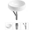 Комплект Wellsee 3 в 1 Lavinia Boho Bathroom Sink накладная раковина 36x36 см 20215035R 1