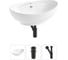 Комплект Wellsee 3 в 1 Lavinia Boho Bathroom Sink накладная раковина 59x39 см 20215148R 1
