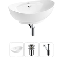 Комплект Wellsee 3 в 1 Lavinia Boho Bathroom Sink накладная раковина 59x39 см 20215147R