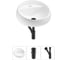 Комплект Wellsee 3 в 1 Lavinia Boho Bathroom Sink накладная раковина 43x43 см 20215116R 1