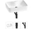 Комплект Wellsee 3 в 1 Lavinia Boho Bathroom Sink накладная раковина 48x37 см 20215260R 1