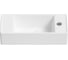 Комплект Wellsee 2 в 1 Lavinia Boho Bathroom Sink накладная/подвесная раковина 43x18 см 20216245R 4