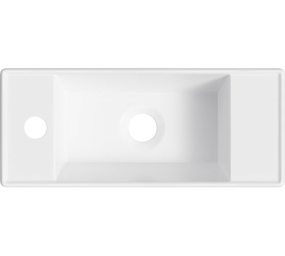 Комплект Wellsee 2 в 1 Lavinia Boho Bathroom Sink накладная/подвесная раковина 43x18 см 20216274R