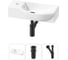 Комплект Wellsee 3 в 1 Lavinia Boho Bathroom Sink накладная/подвесная раковина 45x24 см 20216082R 1