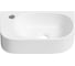 Комплект Wellsee 2 в 1 Lavinia Boho Bathroom Sink накладная/подвесная раковина 40x22 см 20216330R 4