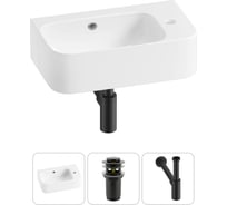 Комплект Wellsee 3 в 1 Lavinia Boho Bathroom Sink накладная/подвесная раковина 45x27 см 20216502R
