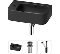 Комплект Wellsee 3 в 1 Lavinia Boho Bathroom Sink накладная/подвесная раковина 45x27 см 20216488R