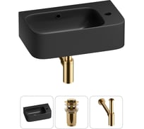Комплект Wellsee 3 в 1 Lavinia Boho Bathroom Sink накладная/подвесная раковина 45x27 см 20216518R