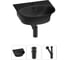 Комплект Wellsee 3 в 1 Lavinia Boho Bathroom Sink накладная/подвесная раковина 46x41 см 20216685R 1