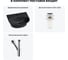 Комплект Wellsee 3 в 1 Lavinia Boho Bathroom Sink накладная/подвесная раковина 46x41 см 20216684R 10