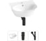 Комплект Wellsee 3 в 1 Lavinia Boho Bathroom Sink накладная/подвесная раковина 46x41 см 20216670R 1