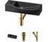 Комплект Wellsee 3 в 1 Lavinia Boho Bathroom Sink накладная/подвесная раковина 50x24 см 20216154R 1