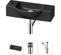 Комплект Wellsee 3 в 1 Lavinia Boho Bathroom Sink накладная/подвесная раковина 53x25 см 20216208R