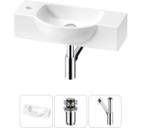 Комплект Wellsee 3 в 1 Lavinia Boho Bathroom Sink накладная/подвесная раковина 53x25 см 20216193R