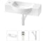 Комплект Wellsee 3 в 1 Lavinia Boho Bathroom Sink накладная/подвесная раковина 53x25 см 20216196R 1