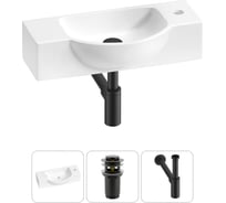 Комплект Wellsee 3 в 1 Lavinia Boho Bathroom Sink накладная/подвесная раковина 53x25 см 20216222R
