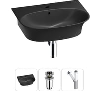 Комплект Wellsee 3 в 1 Lavinia Boho Bathroom Sink накладная/подвесная раковина 55x43 см 20216712R