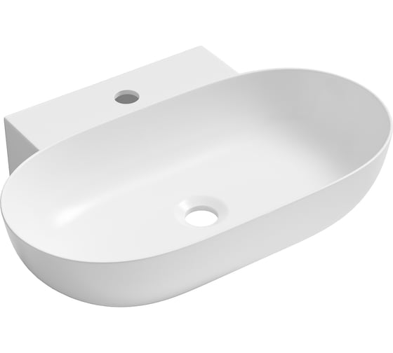 Комплект Wellsee 3 в 1 Lavinia Boho Bathroom Sink накладная/подвесная раковина 58x40 см 20215131R