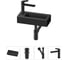 Комплект Wellsee 4 в 1 Lavinia Boho Bathroom Sink накладная/подвесная раковина 37x18 см 20215904R 1