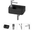 Комплект Wellsee 4 в 1 Lavinia Boho Bathroom Sink накладная/подвесная раковина 37x25 см 20216547R 1