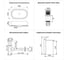 Комплект Wellsee 4 в 1 Lavinia Boho Bathroom Sink накладная раковина 56x33 см 20215087R 12