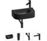 Комплект Wellsee 4 в 1 Lavinia Boho Bathroom Sink накладная/подвесная раковина 40x22 см 20216324R 1