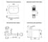 Комплект Wellsee 4 в 1 Lavinia Boho Bathroom Sink накладная раковина 55x40 см 20215501R 13