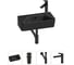 Комплект Wellsee 4 в 1 Lavinia Boho Bathroom Sink накладная/подвесная раковина 40x22 см 20216436R 1