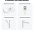 Комплект Wellsee 4 в 1 Lavinia Boho Bathroom Sink накладная/подвесная раковина 40x23 см 20216060R 9