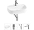 Комплект Wellsee 4 в 1 Lavinia Boho Bathroom Sink накладная раковина 55x40 см 20215500R 1