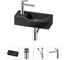 Комплект Wellsee 4 в 1 Lavinia Boho Bathroom Sink накладная/подвесная раковина 40x23 см 20216043R 1