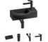 Комплект Wellsee 4 в 1 Lavinia Boho Bathroom Sink накладная/подвесная раковина 40x23 см 20216072R 1