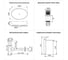 Комплект Wellsee 4 в 1 Lavinia Boho Bathroom Sink накладная раковина 63x42 см 20215516R 12