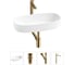 Комплект Wellsee 4 в 1 Lavinia Boho Bathroom Sink накладная раковина 68x36 см 20215847R 1