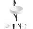 Комплект Wellsee 4 в 1 Lavinia Boho Bathroom Sink накладная раковина 36x36 см 20215040R 1
