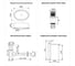 Комплект 4 в 1 Wellsee Lavinia Boho Bathroom Sink накладная раковина 46x31 см (состоит из 3331108 20215071R 12