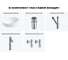 Комплект Wellsee 5 в 1 Lavinia Boho Bathroom Sink накладная раковина 50x36 см 20215075R 11