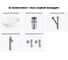 Комплект Wellsee 5 в 1 Lavinia Boho Bathroom Sink накладная раковина 60x40 см 20215107R 11