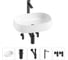 Комплект Wellsee 5 в 1 Lavinia Boho Bathroom Sink накладная раковина 54x41 см 20215409R 1